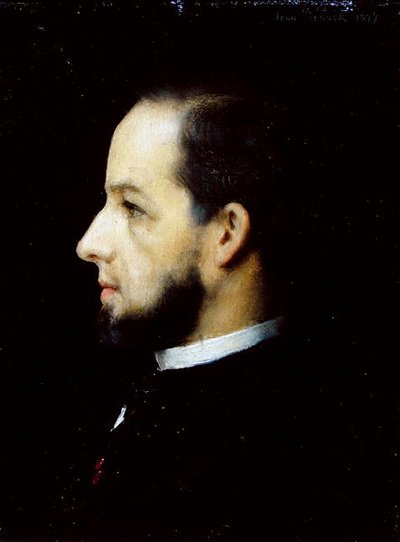 ジャン・ベナーの肖像（1836-1906） 作： Jean Jacques Henner