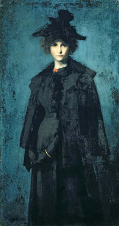 マダムローラルルーの肖像 作： Jean Jacques Henner