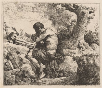 聖ジェローム 作： Jean Jacques Lagrenée II
