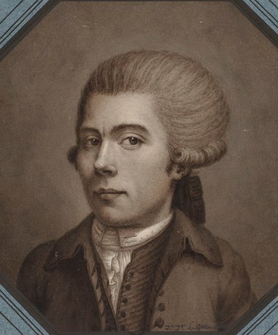 自画像、1786年。 作： Jean Jacques Lequeu