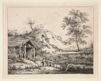 風景 作： Jean Jacques de Boissieu