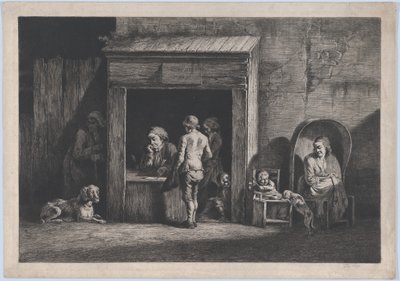 パブリックライター、1790年。 作： Jean Jacques de Boissieu