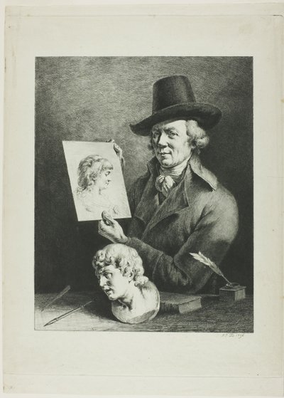 自画像 作： Jean Jacques de Boissieu