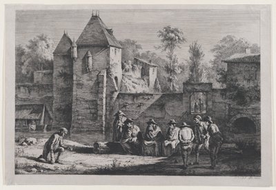 ヴァイズの旧門、リヨン、1803年。 作： Jean Jacques de Boissieu