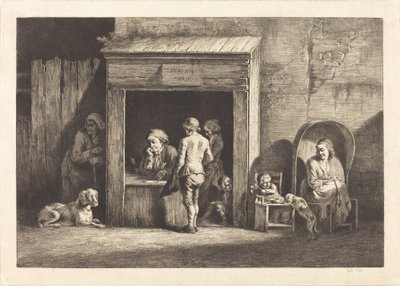 公の筆記者 作： Jean Jacques de Boissieu