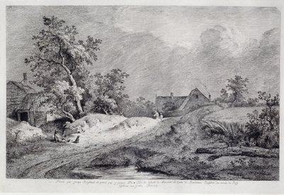 麦畑、1772 作： Jean Jacques de Boissieu
