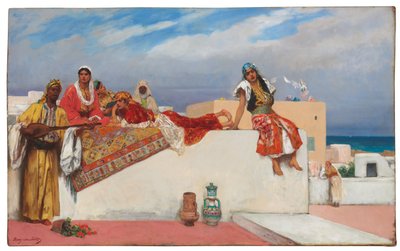 午後の牧歌 作： Jean Joseph Benjamin Constant