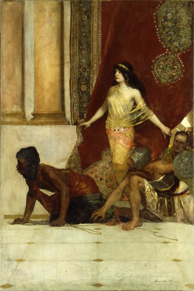 デリラとペリシテ人 作： Jean Joseph Benjamin Constant