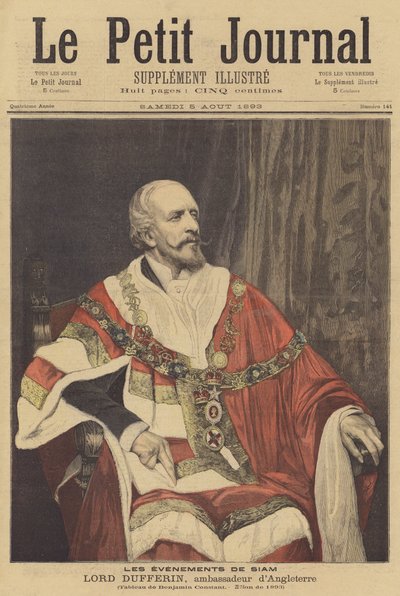 ダフェリン卿、フランス大使 作： Jean Joseph Benjamin Constant