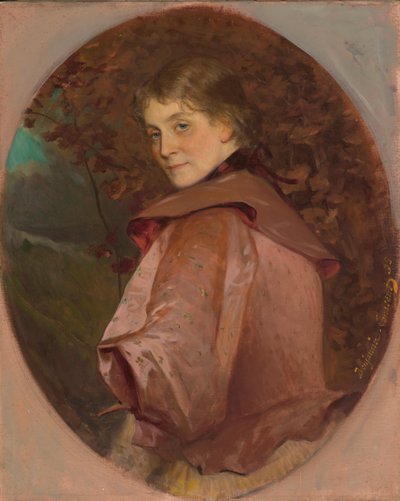 メアリー・ヘンダーソン、1895年 作： Jean Joseph Benjamin Constant