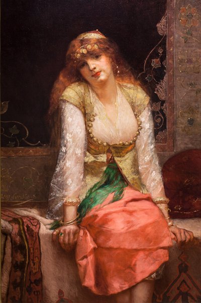 東洋の美 1880年以前または前後 （油彩・キャンバス） 作： Jean Joseph Benjamin Constant