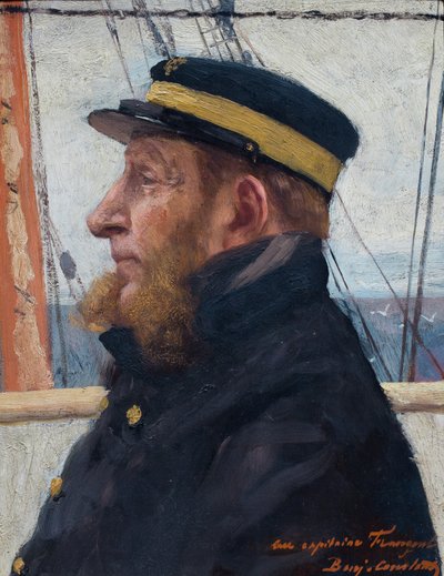 フランジュール大尉の肖像（1月23日 作： Jean Joseph Benjamin Constant