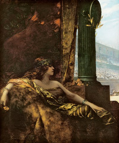 皇后テオドラ（油彩・キャンバス） 作： Jean Joseph Benjamin Constant