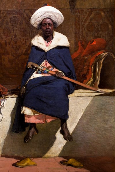 モロッコのカリフ、タハミー 作： Jean Joseph Benjamin Constant