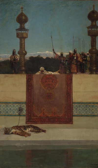 スルタンズタイガー。 作： Jean Joseph Benjamin Constant