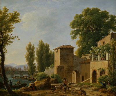 風景、1822 作： Jean Joseph Xavier Bidauld