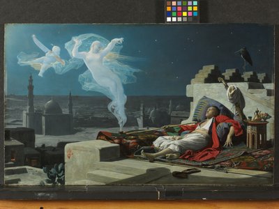姉の夢、1874 作： Jean Jules Antoine Lecomte du Nouy