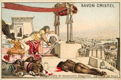 病気の運命の旗手（chromolitho） 作： Jean Jules Antoine Lecomte du Nouy