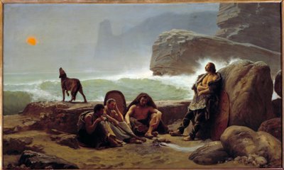 ガリア人のオッズガードジャン・ジュール・アントワーヌ・ルコント・デュ・ヌイ（1842-1923）の絵 作： Jean Jules Antoine Lecomte du Nouy
