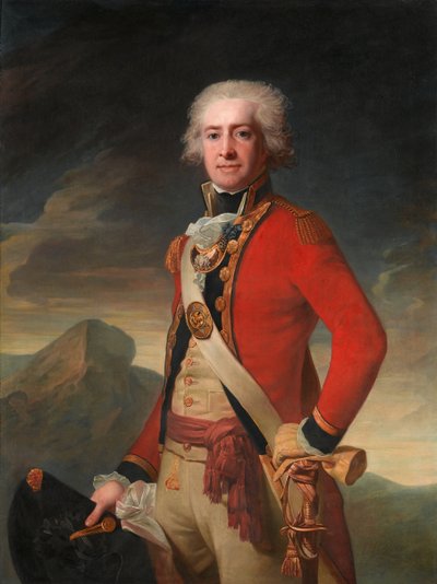中佐フランシスリチャードソン、第1フットガード、1792年 作： Jean Laurent Mosnier