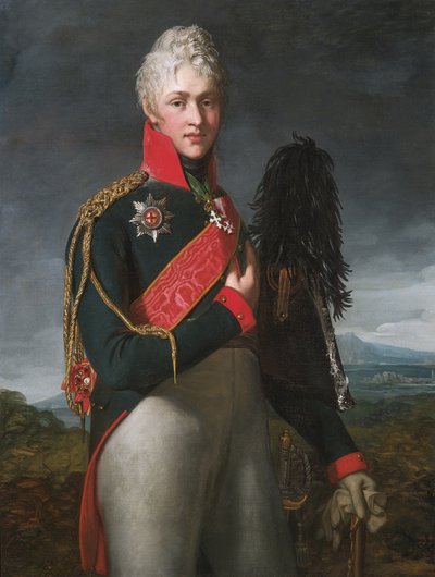 Arkadi Alexandrovich Suvorov 1784-1811の肖像、Rymniksky伯爵、1805 作： Jean Laurent Mosnier