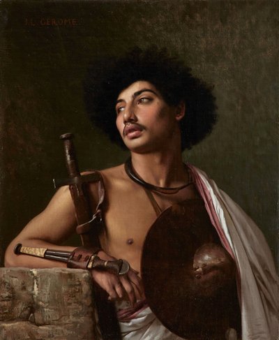 ビシャリの戦士 作： Jean Leon Gerome