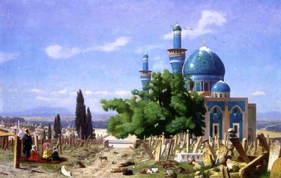 放置された墓場 作： Jean Leon Gerome