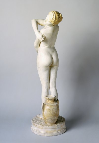 バトシェバ、1895年頃（石膏） 作： Jean Leon Gerome
