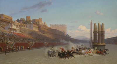 チャリオット レース 作： Jean Leon Gerome