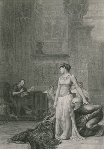 クレオパトラとシーザー 作： Jean Leon Gerome