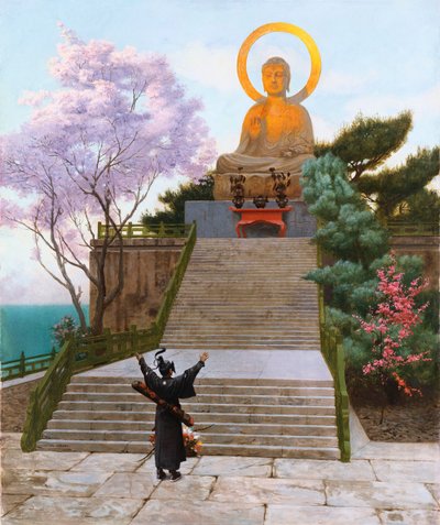 神性を懇願する日本人 作： Jean Leon Gerome
