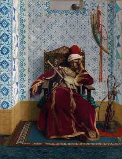 マルコス・ヴォツァリス、1874年。 作： Jean Leon Gerome