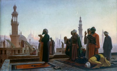 カイロでの祈り 作： Jean Leon Gerome