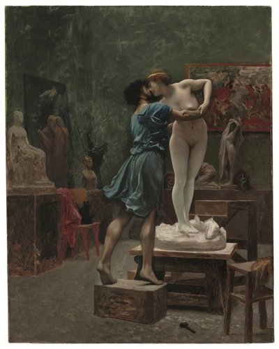 ピグマリオンとガラテア 作： Jean Leon Gerome