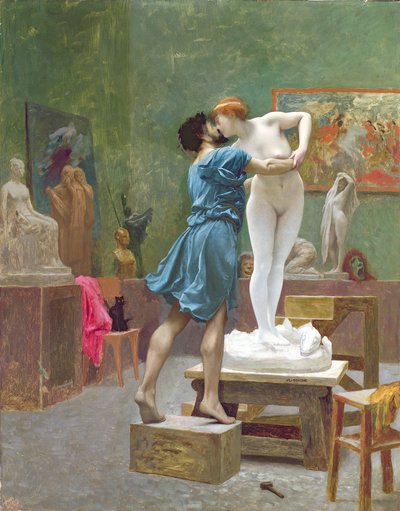 ピグマリオンとガラテア 作： Jean Leon Gerome