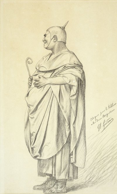 二人のための研究、 作： Jean Leon Gerome