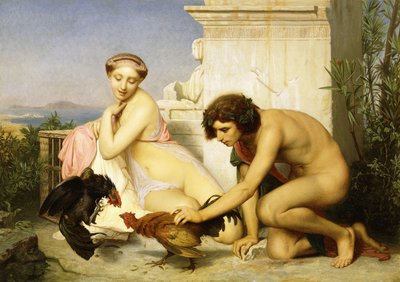 コックファイト、 作： Jean Leon Gerome