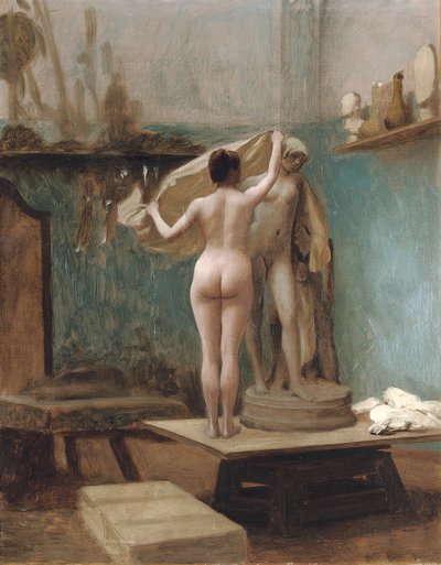 座の終わり、1896年 作： Jean Leon Gerome