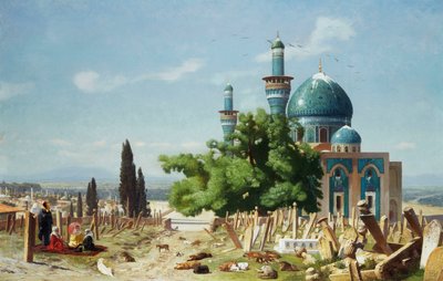 休息の場、ブルース 作： Jean Leon Gerome