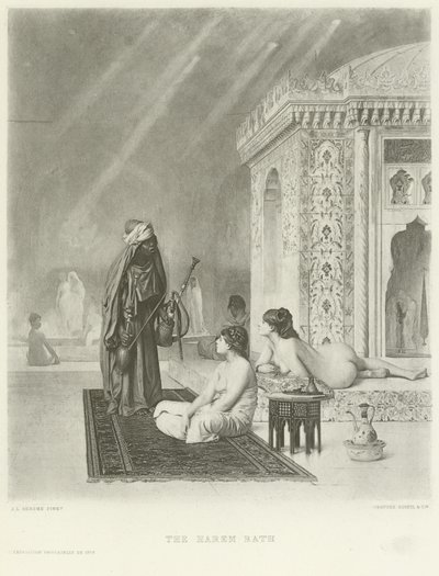 ハーレムバス（グラビア） 作： Jean Leon Gerome