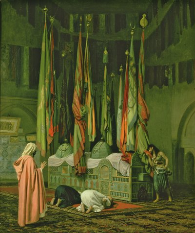 イマームフセインの神社 作： Jean Leon Gerome