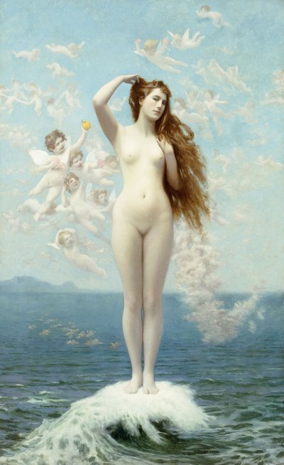 ヴィーナスライジング 作： Jean Leon Gerome