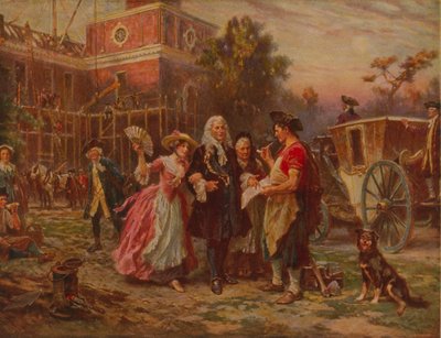 自由のゆりかごの建設、1930年頃 作： Jean Leon Gerome Ferris