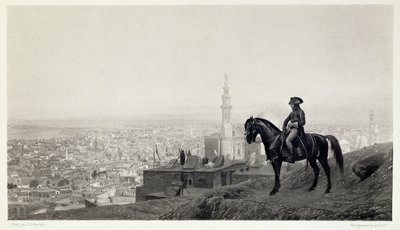 カイロのボナパルト将軍、ジャンレオンジェロームの作品集、100枚のグラビア、1881年（グラビア） 作： Jean Leon after Gerome