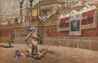剣闘士 作： Jean Leon after Gerome