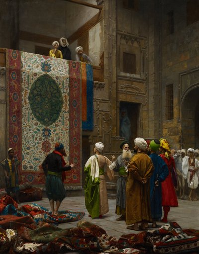カーペット商人 作： Jean Leon Gerome