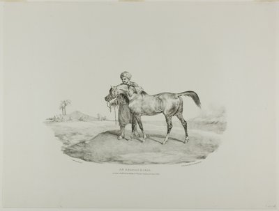 アラビアの馬、8枚目、生と石に描かれた様々な題材より（イギリス組曲） 作： Jean Louis André Théodore Géricault