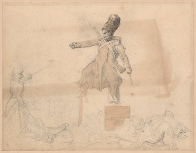 砲兵ケーソン 作： Jean Louis André Théodore Géricault