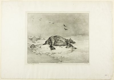 デッド・ホース 作： Jean Louis André Théodore Géricault