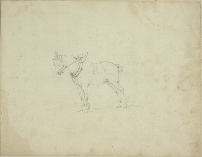 輓馬 作： Jean Louis André Théodore Géricault
